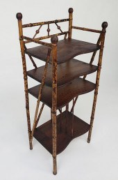 VINTAGE "TORTOISESHELL" BAMBOO