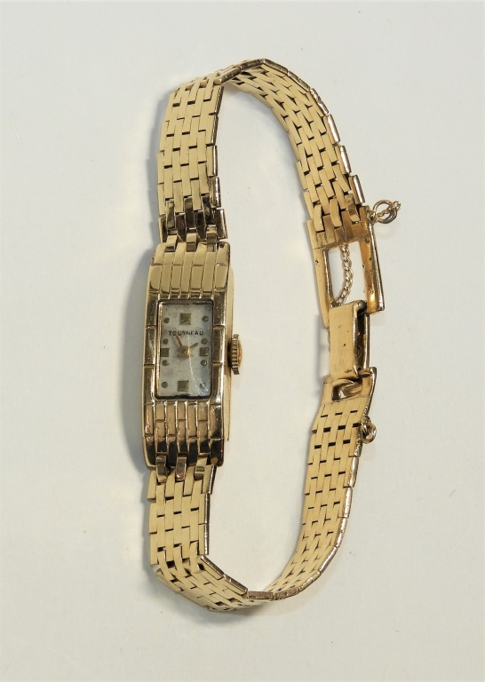 VINTAGE TOURNEAU SOLID 14KT GOLD