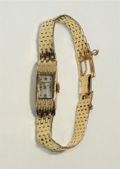 VINTAGE TOURNEAU SOLID 14KT GO