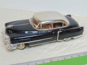 VINTAGE TOY CAR, BLACK SEDAN,