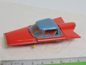 VINTAGE TOY ROCKET CAR, "MADE