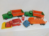 VINTAGE TOY TRUCKS BY STRUCTO,