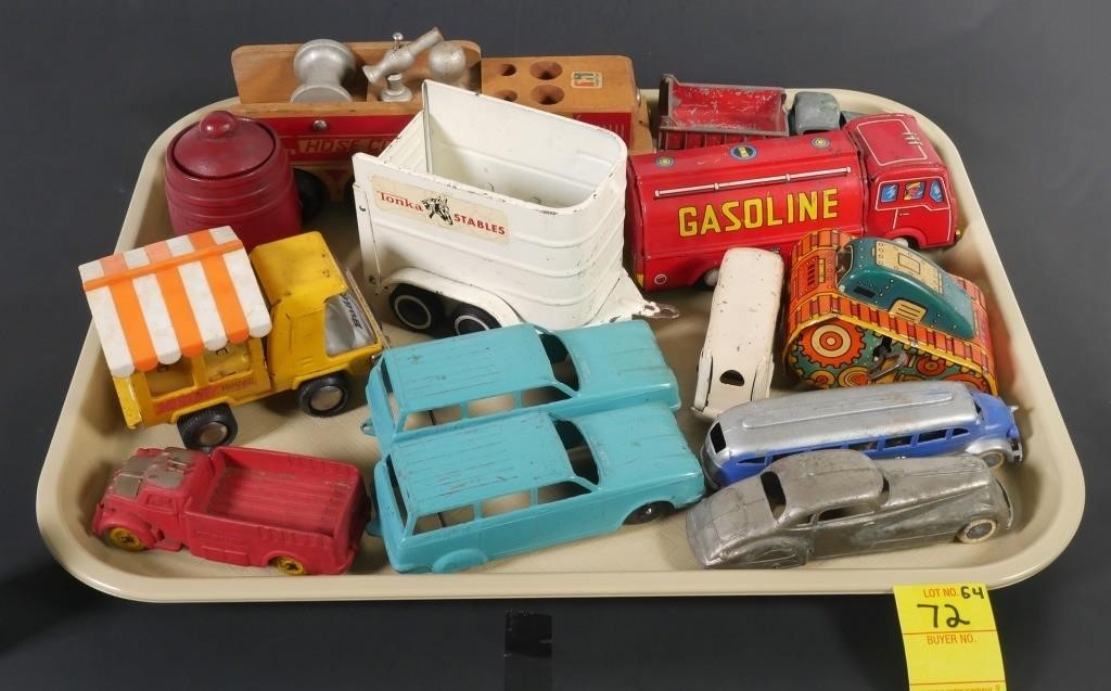 VINTAGE TOY VEHICLES