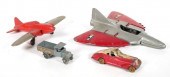 VINTAGE TOY VEHICLESLot of fou