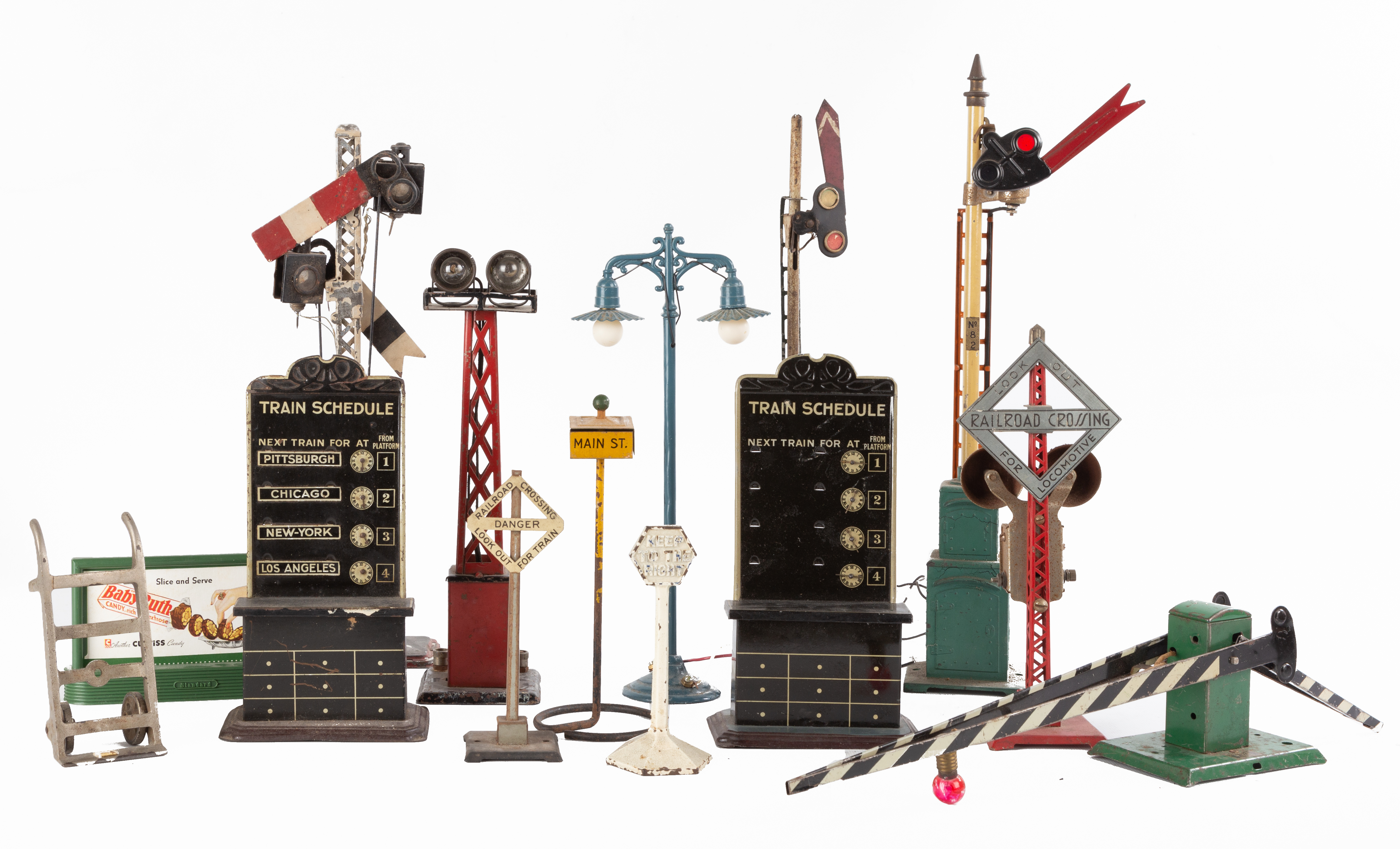 VINTAGE TRAIN SIGNALS AND
