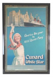 VINTAGE TRAVEL POSTER: TOM CUR