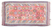 VINTAGE TRIBAL FLATWEAVE RUG A