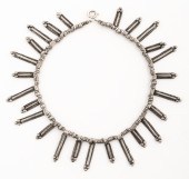 VINTAGE TRIBAL SILVER ANKLET B