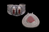 VINTAGE TRIBAL SILVER CUFF BRA