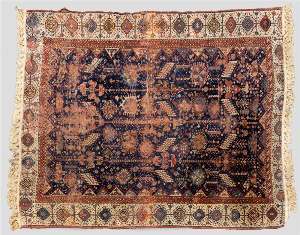 VINTAGE TRIBAL WOOL RUGVINTAGE