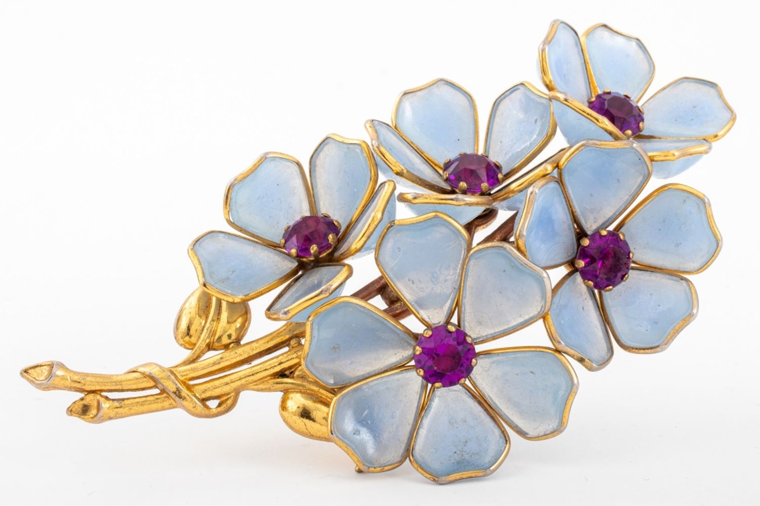 VINTAGE TRIFARI GRIPOIX FLOWER FORM