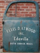 VINTAGE TRUCK DOOR FROM ELLIS