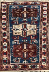 VINTAGE TURKISH KAZAK CARPETVi