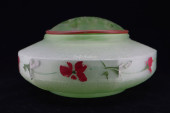 VINTAGE URANIUM GLASS FLOWER F