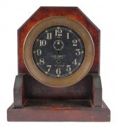 VINTAGE US NAVY DECK CLOCKVint