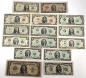 VINTAGE US NOTES, INCL LARGE D