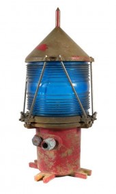 VINTAGE USCG BLUE NAUTICAL SIG