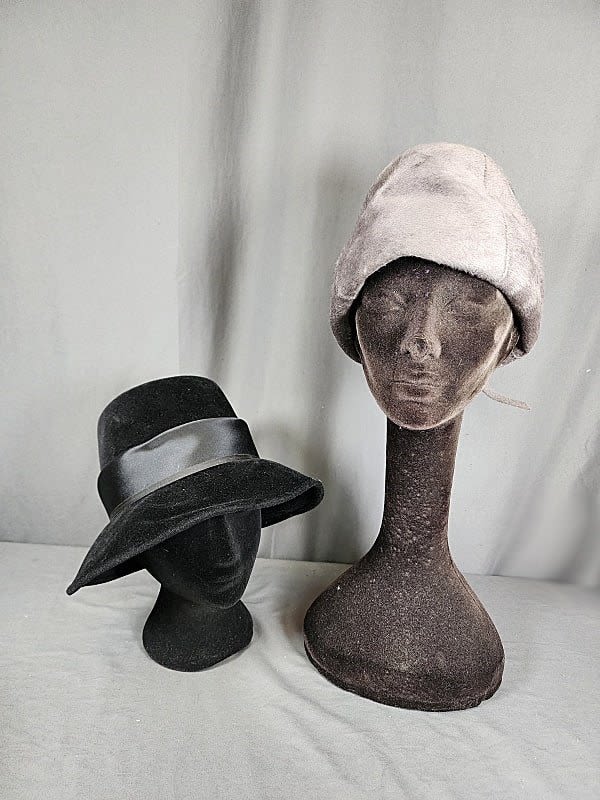 Vintage Velvet Bucket Hat with a