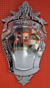 Vintage Venetian MirrorMarked