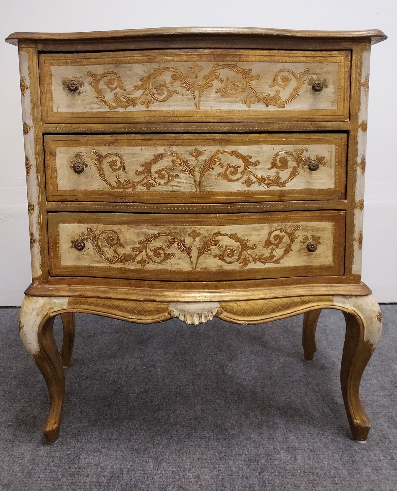 VINTAGE VENETIAN PARCEL GILT