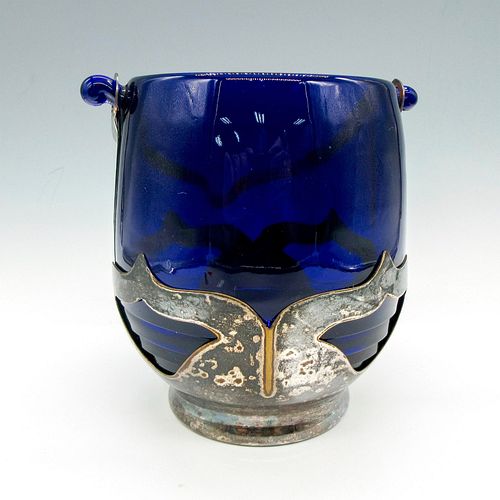 VINTAGE VIKING COBALT BLUE GLASS