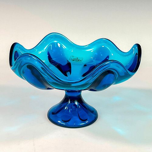 VINTAGE VIKING GLASS CERULEAN