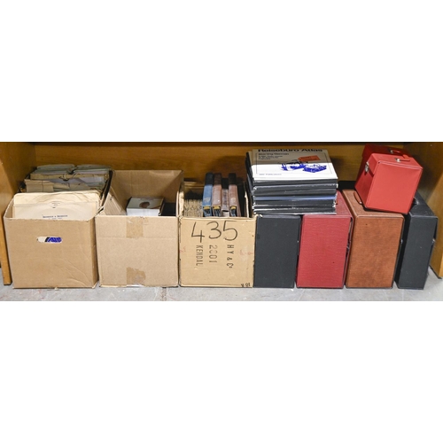 Vintage vinyl LP records. An