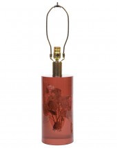 VINTAGE VIOLET RESIN CYLINDRIC