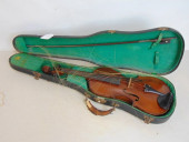 VINTAGE VIOLIN IN CASE, JACOBU