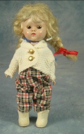 Vintage Vogue Ginny painted la