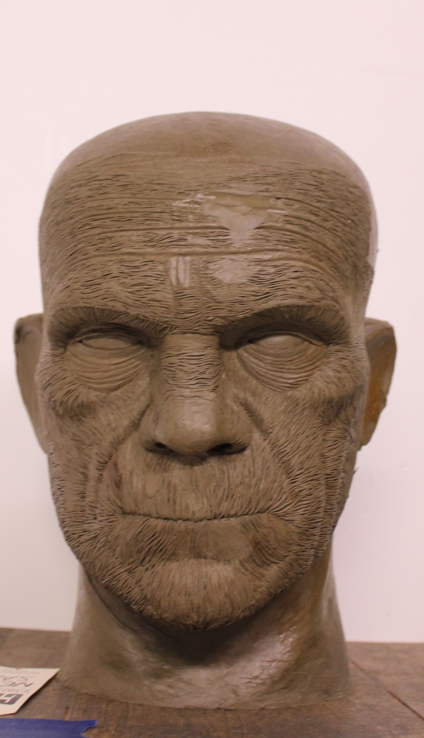 VINTAGE & WELL EXECUTED WAX BUST OF