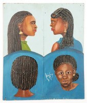VINTAGE WEST AFRICAN BARBERSHO