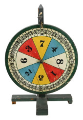 VINTAGE WHEEL OF FORTUNE CARNI