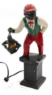 VINTAGE WHITE METAL BLACK AMER