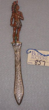 Vintage white metal St. Louis