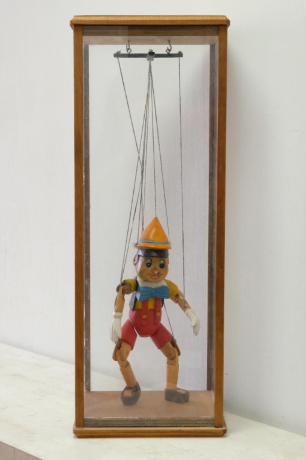 VINTAGE WOOD CARVED PINOCCHIO