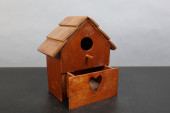 VINTAGE WOOD DECORATIVE BIRDHO