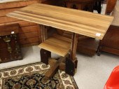 VINTAGE WOOD DRAFTING TABLE, T