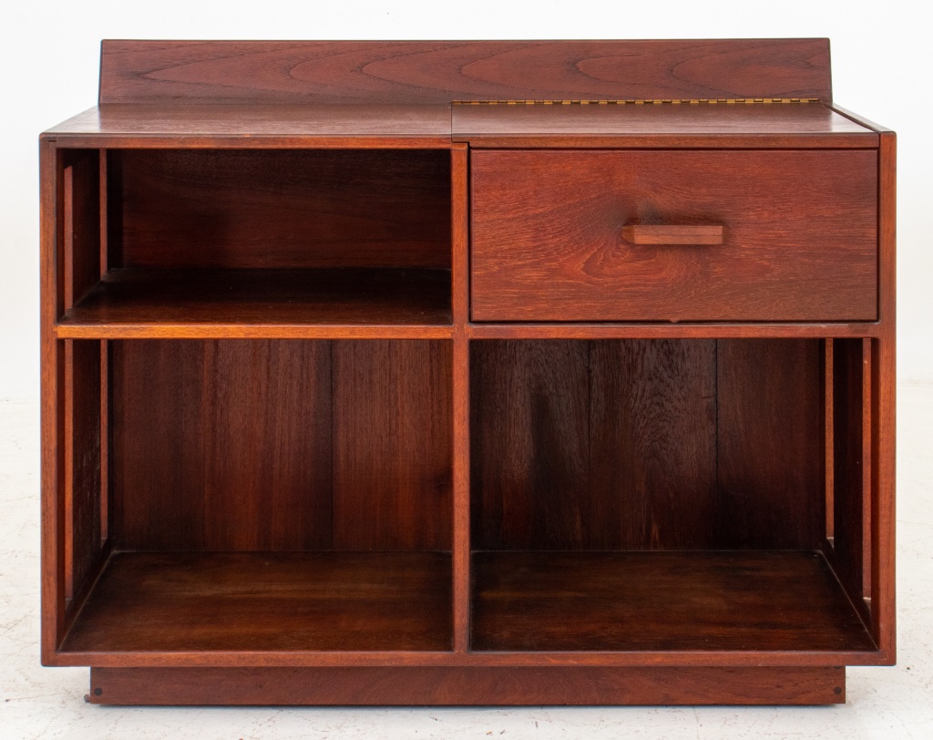 VINTAGE WOOD MUSIC CABINET