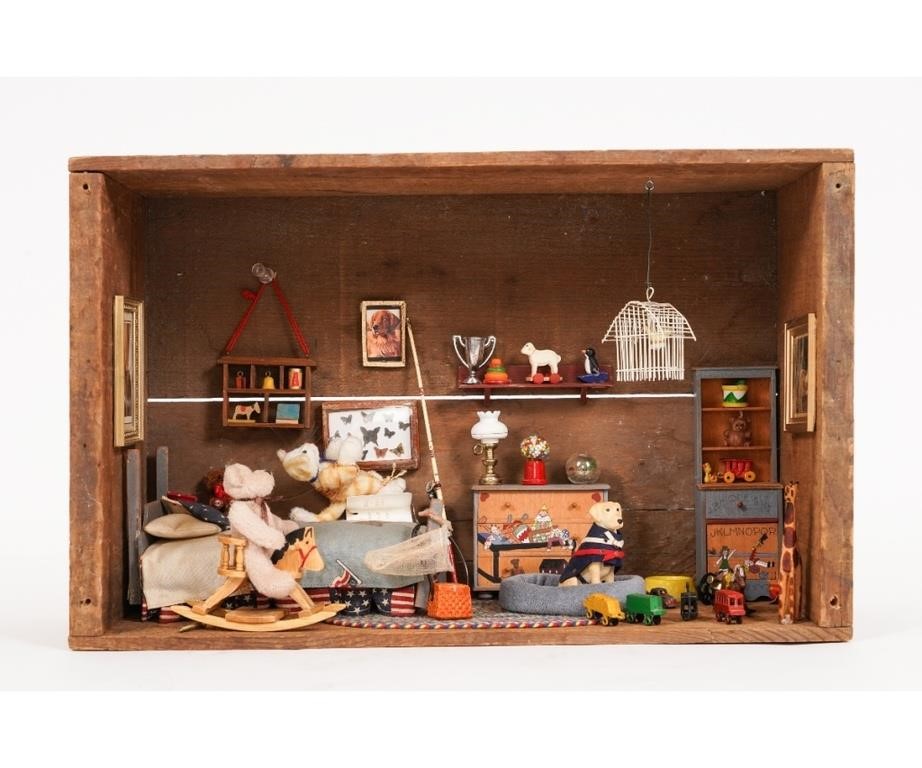 Vintage wood Pansy Santa Clara