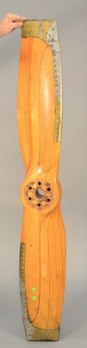 VINTAGE WOODEN AIRPLANE PROPEL