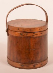 VINTAGE WOODEN MINCE MEAT FIRK