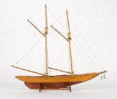 VINTAGE WOODEN MODEL OF THE BL