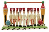 VINTAGE WOODEN TOY SOLDIERS HA