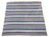 VINTAGE WOVEN SERAPE BLANKET,