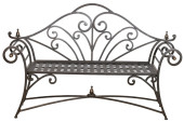 VINTAGE WROUGHT IRON OUTDOOR B