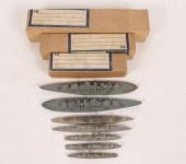 Vintage WWII US Navy ID models