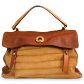 VINTAGE YSL MUSE LEATHER BAGDE