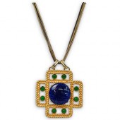 VINTAGE YSL PENDANT CHAIN NECK
