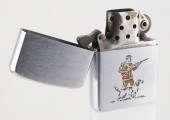 VINTAGE ZIPPO HUNTER LIGHTERCi